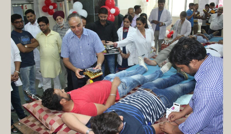 282 donors donate his blood in camp for Thalassemic Children