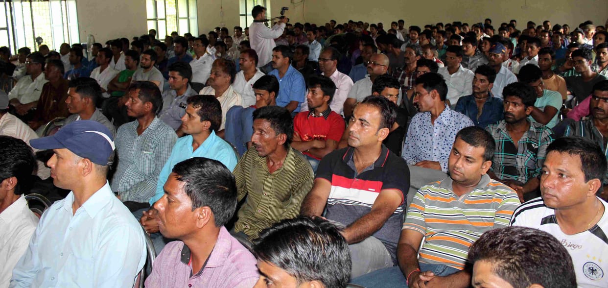 dalit mahapanchayat in vikas nagar