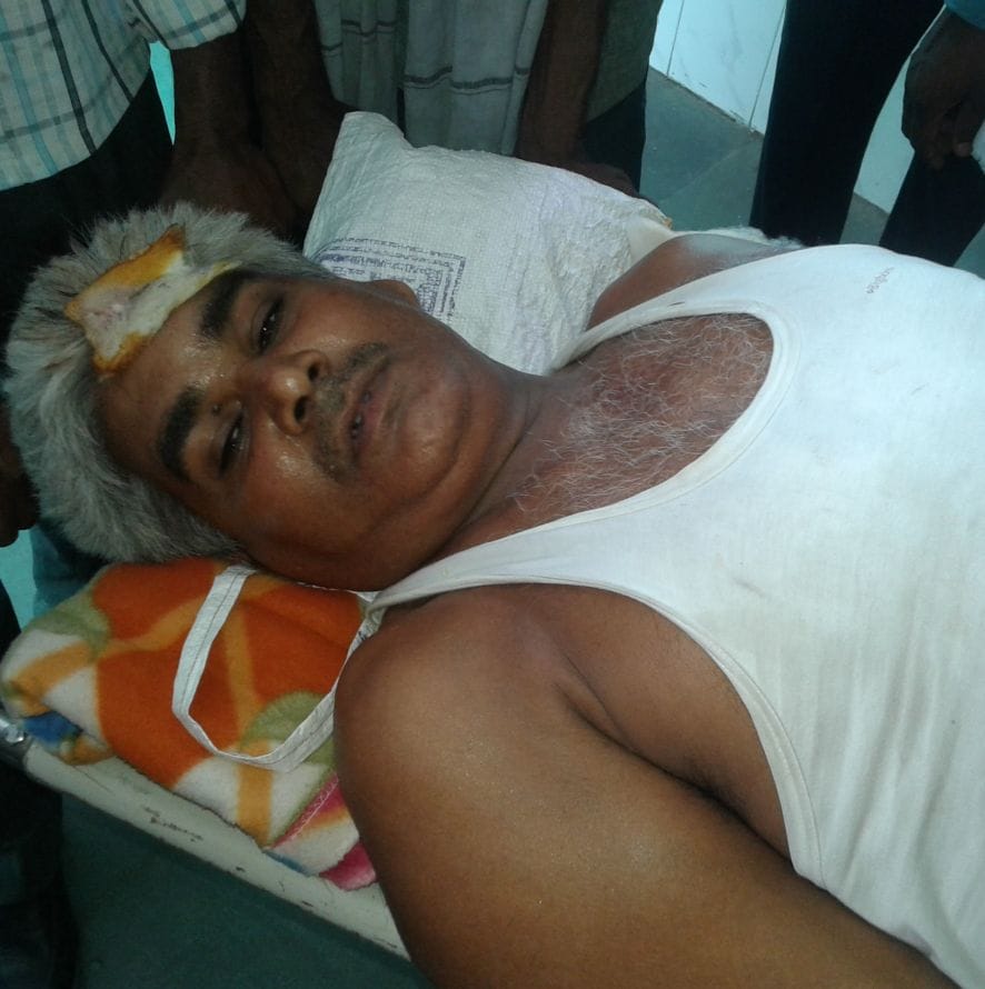 Seven people injured in accident