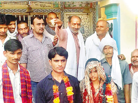 Family embroiled marriage held to date by the police