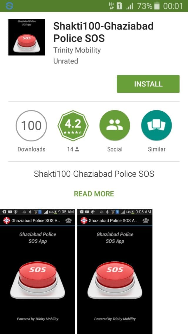 App will switch the police to your door