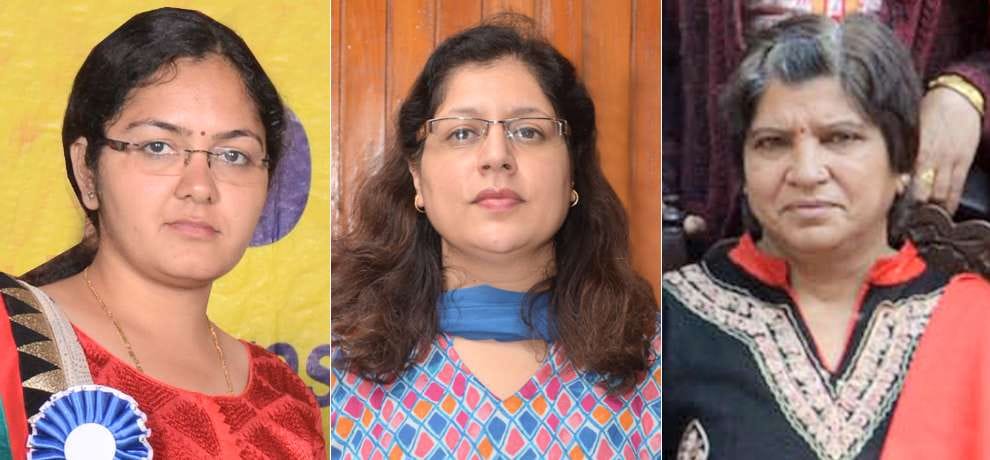 women officers in hamirpur convey message of beti bachao
