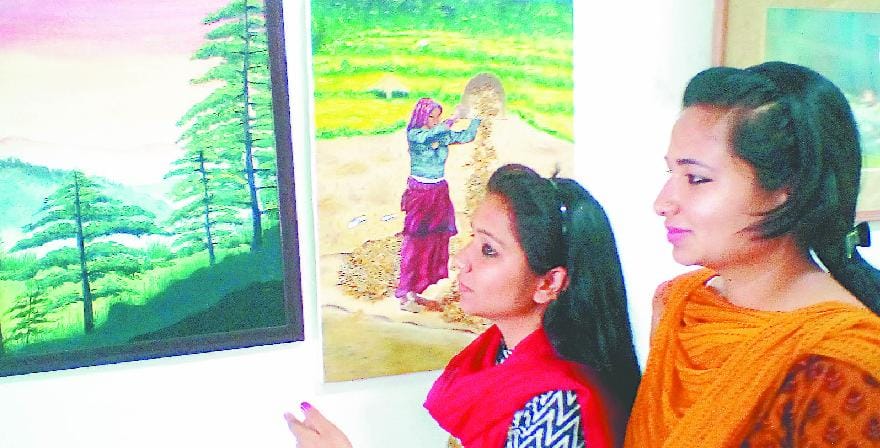 painting exhibition Doing draw