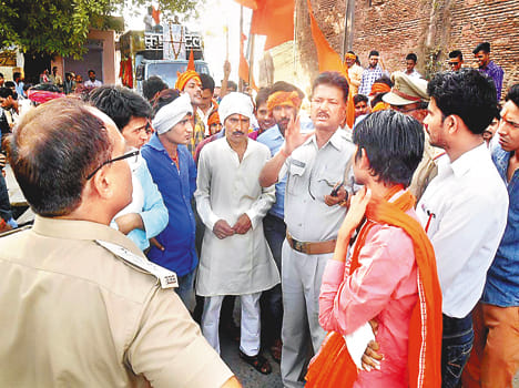 Ram devotees angry secretly writing reports