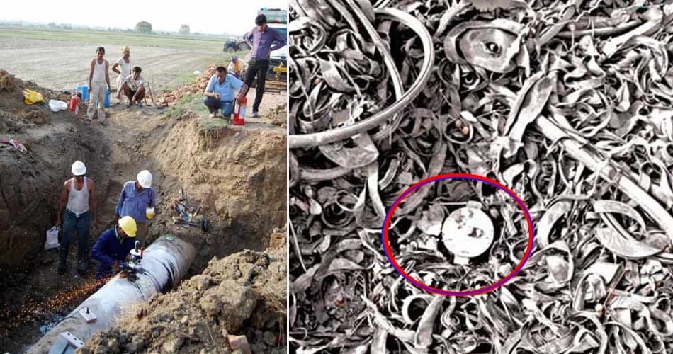 six thousand liter oil thievery in only 8 minutes in panipat of haryana