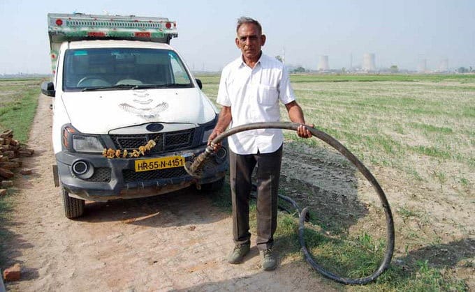 six thousand liter oil thievery in only 8 minutes in panipat of haryana