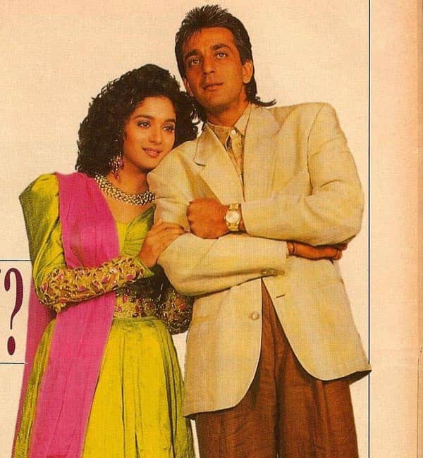 sanjay dutt and Madhuri dixit love story