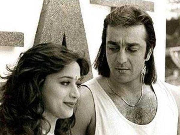 sanjay dutt and Madhuri dixit love story