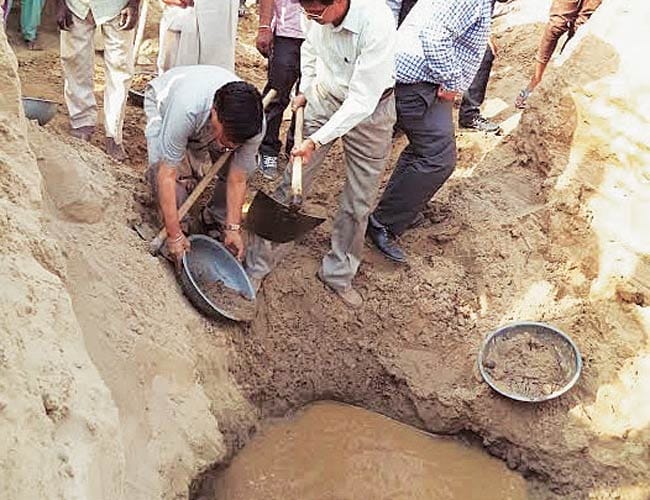 saraswati river real location found, people found out the actual floating palce
