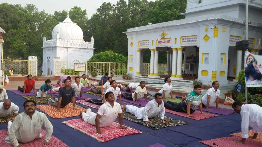 Pointed out the importance of Surya Namaskar