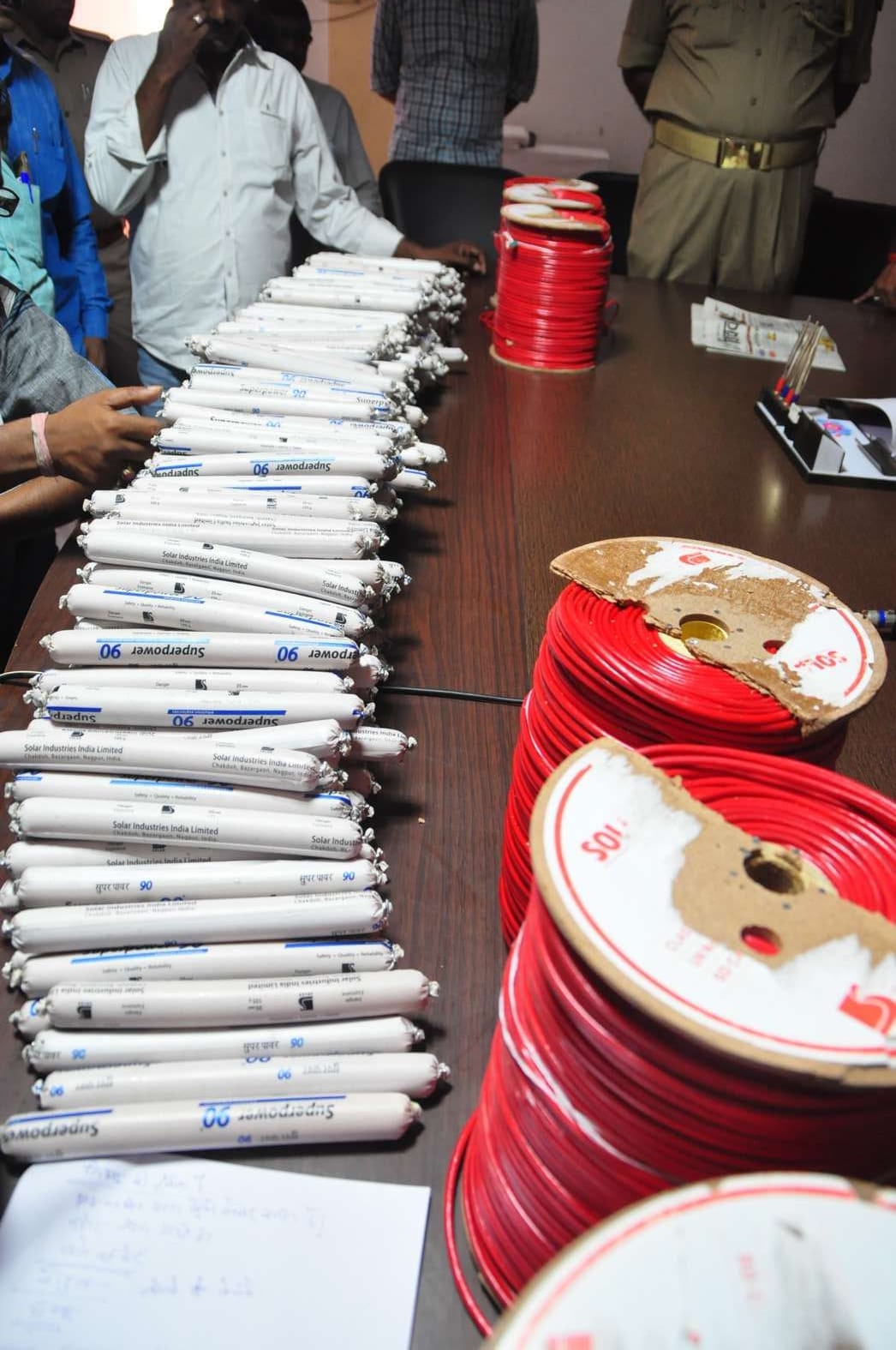  Explosives recovered for second day
