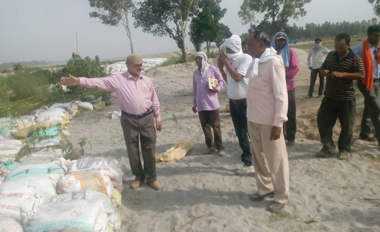 Two incomplete flood control works Instructed to complete a day