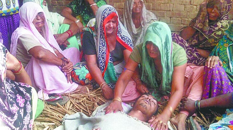 The death of the woman and young man electrocuted