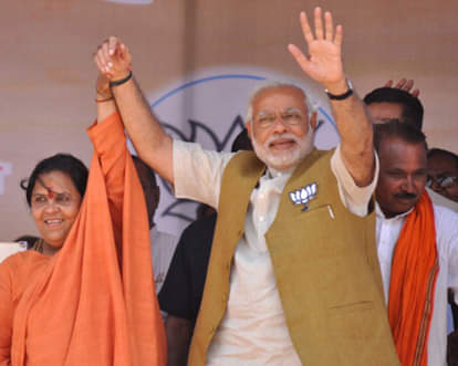 uma Bharti expressed willingness to PM walk From  Gangotri to Ganga Sagar
