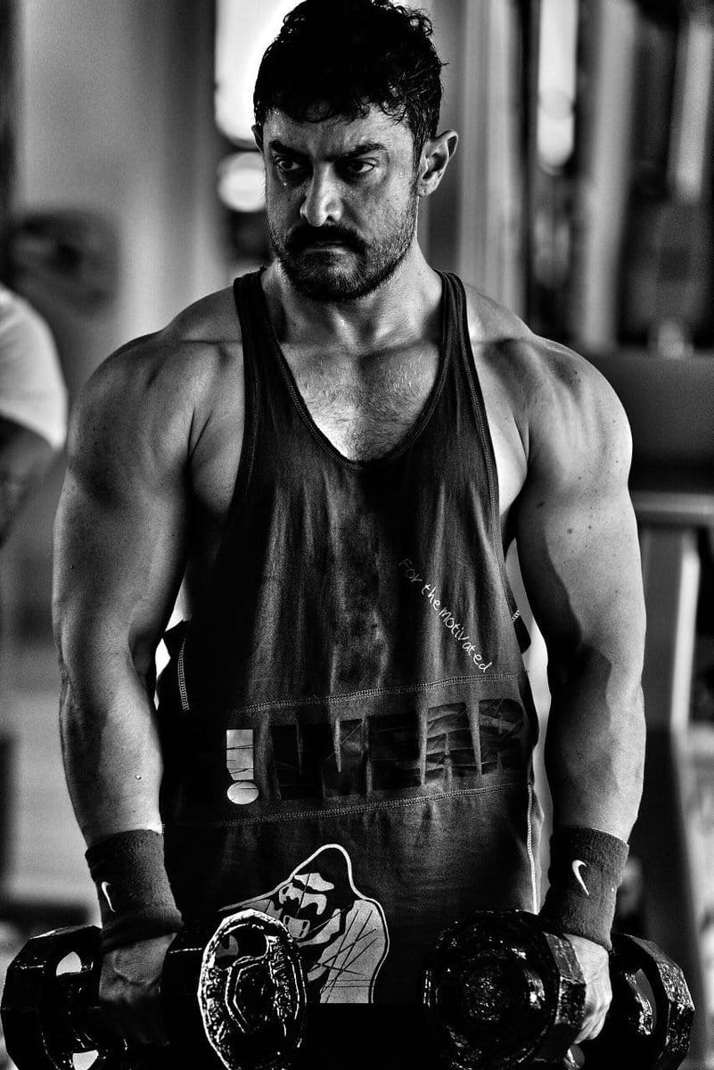 Aamir khan look in dangal