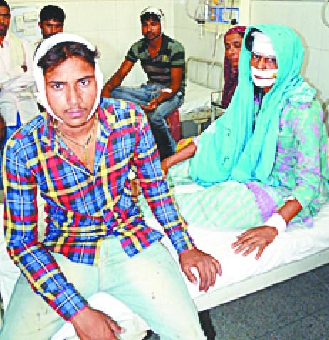 Srurpur conflict, nine injured