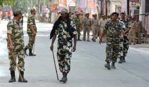 Force is on high alert , ears PM Root