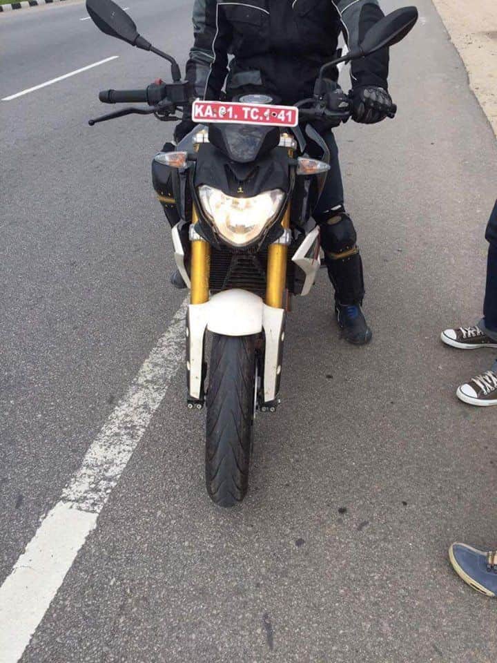 BMW G310R Spotted Testing, India Launch By October 2016