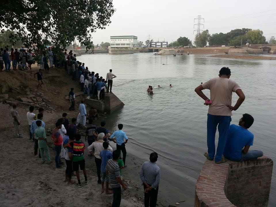 boys drowned in western yamuna river in karnal of haryana