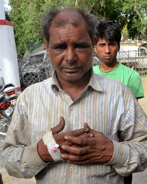 Driver kidnapped hurled Luta kkphasu