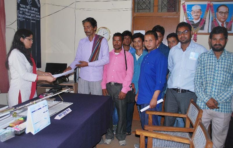 Farmers memorandum submitted to SDM