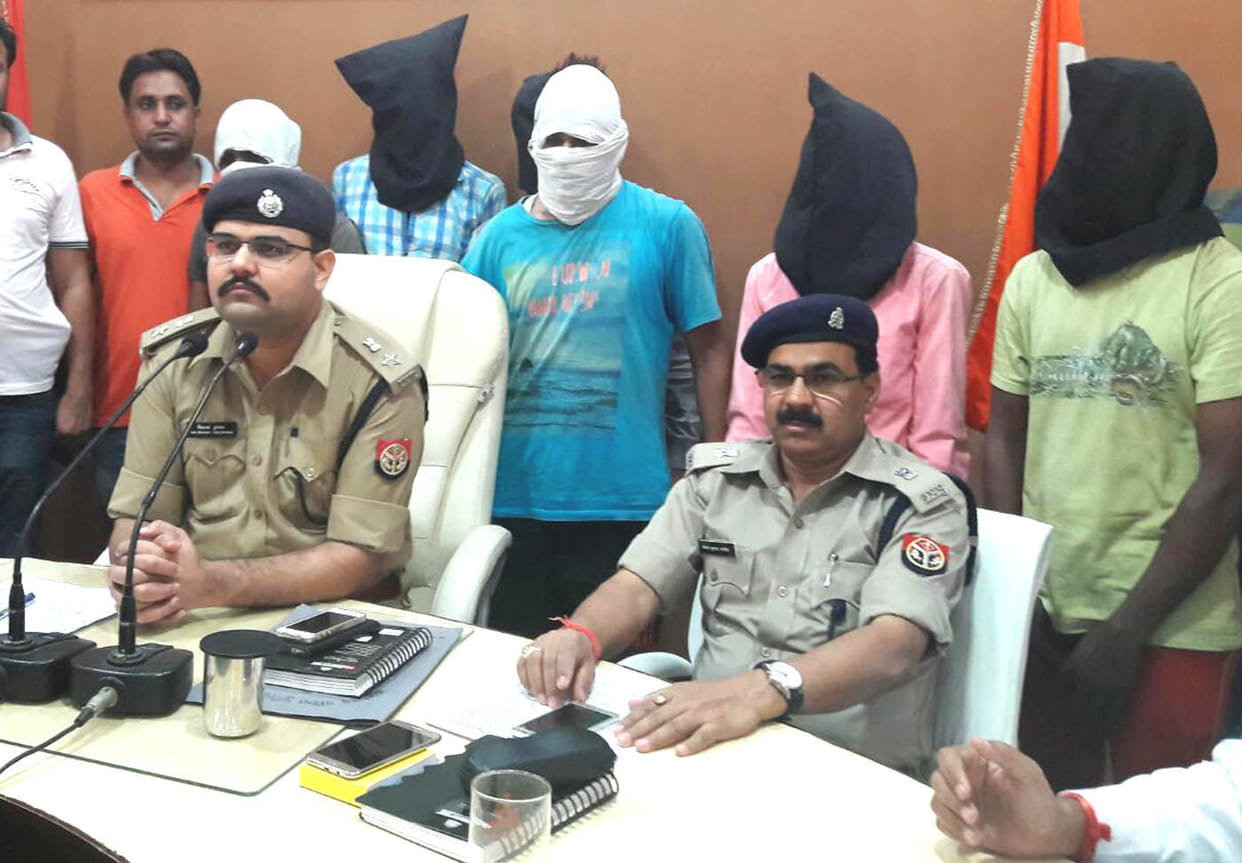 gangester started looting just after released on bail