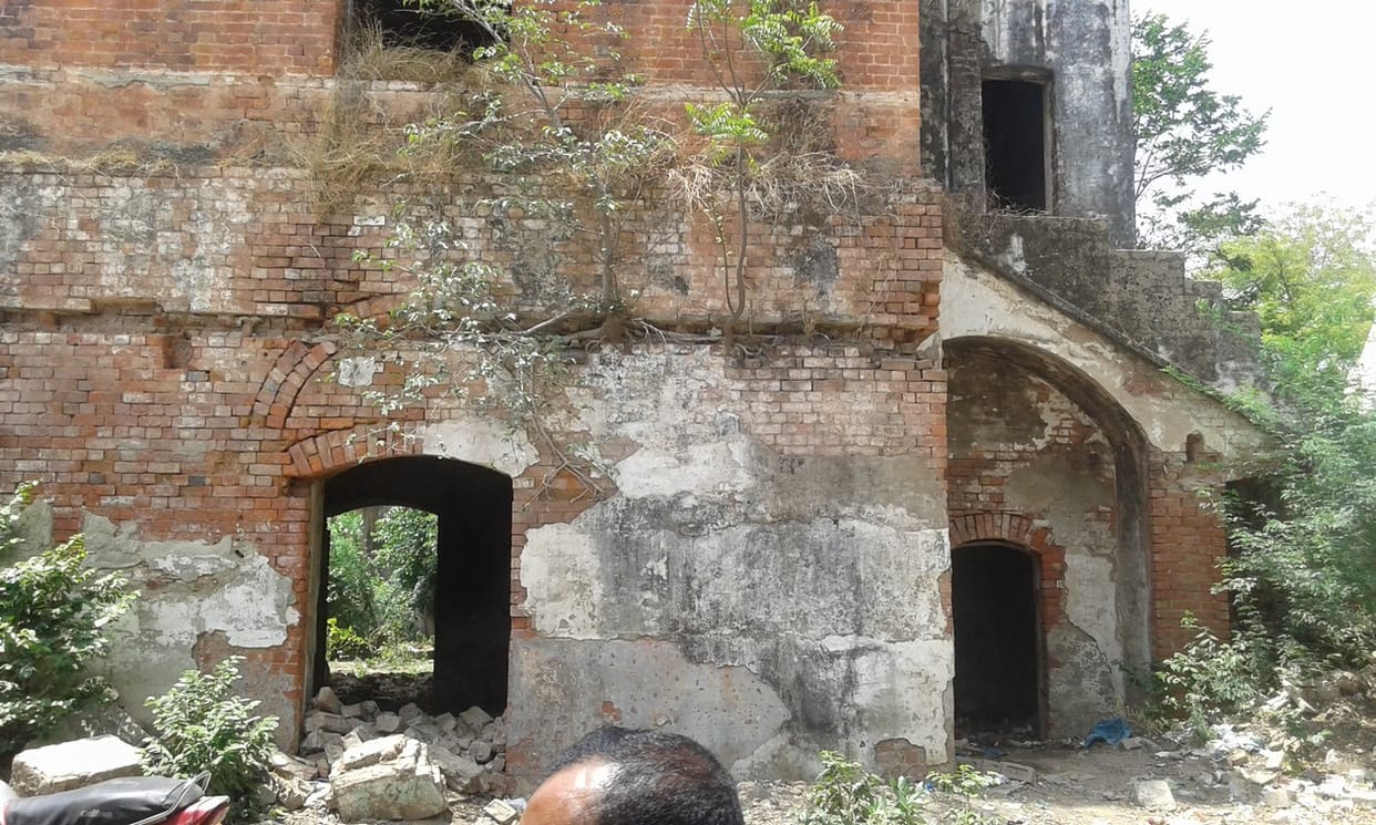Hundred year old house is shabby