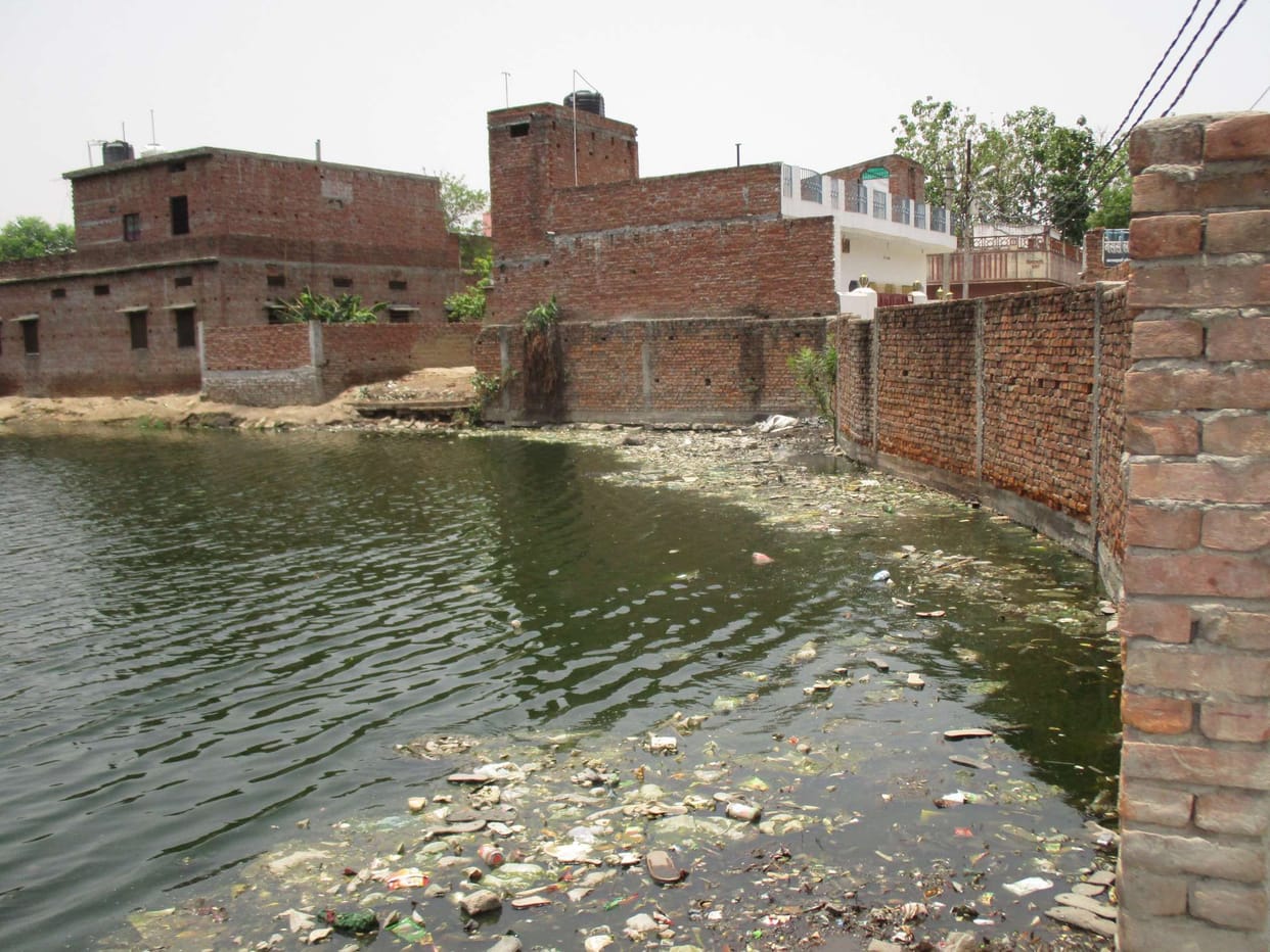 The administration was not serious encroachment of ponds