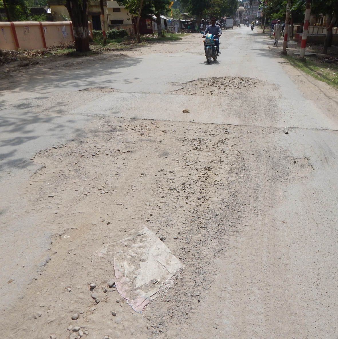 road damag in kasuali