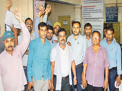  Polluted water raging Loco Pilot