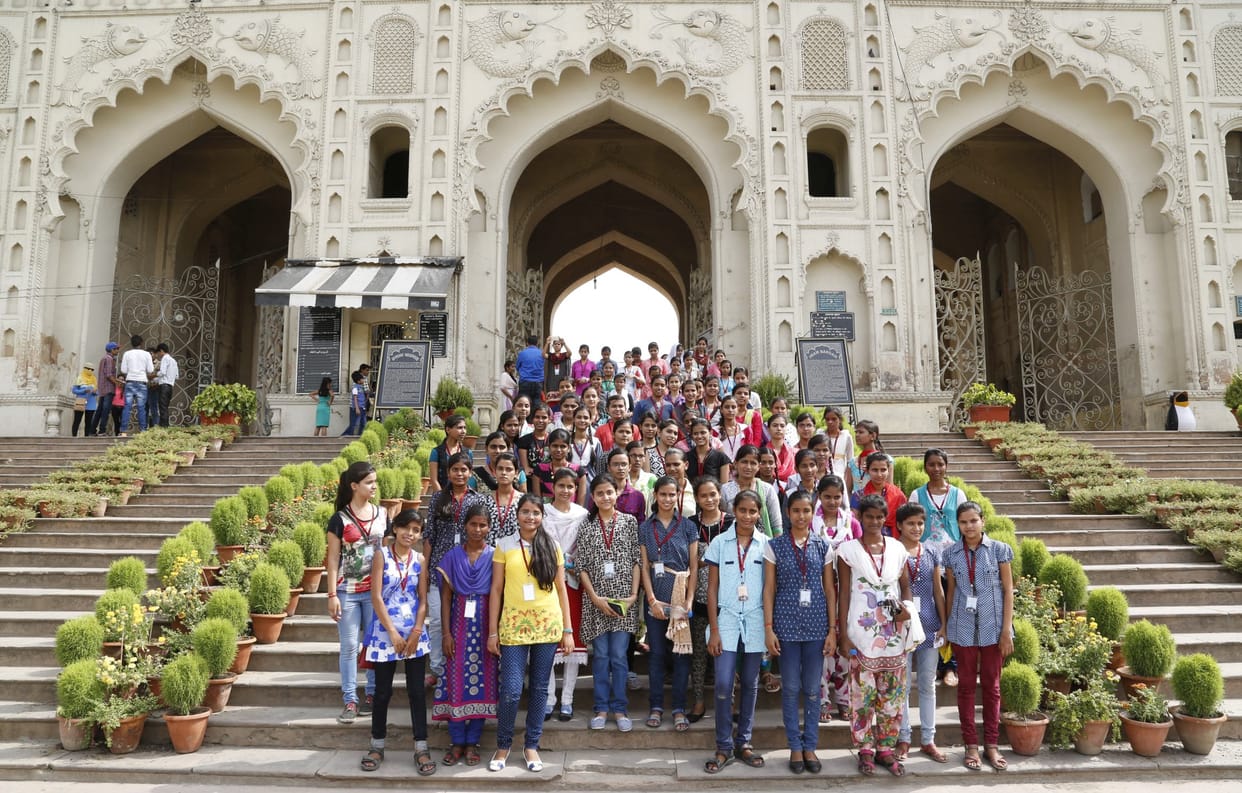  Toppers went on tour with Amar Ujala team.