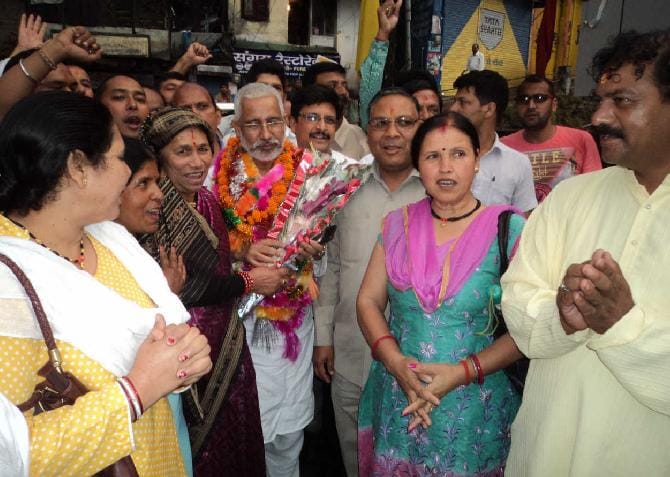 MP Pradeep Tamta welcome