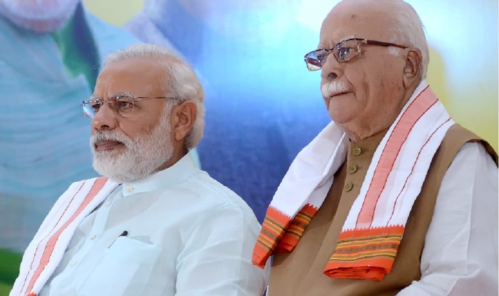 BJP upset to  32 years with lk Advani
