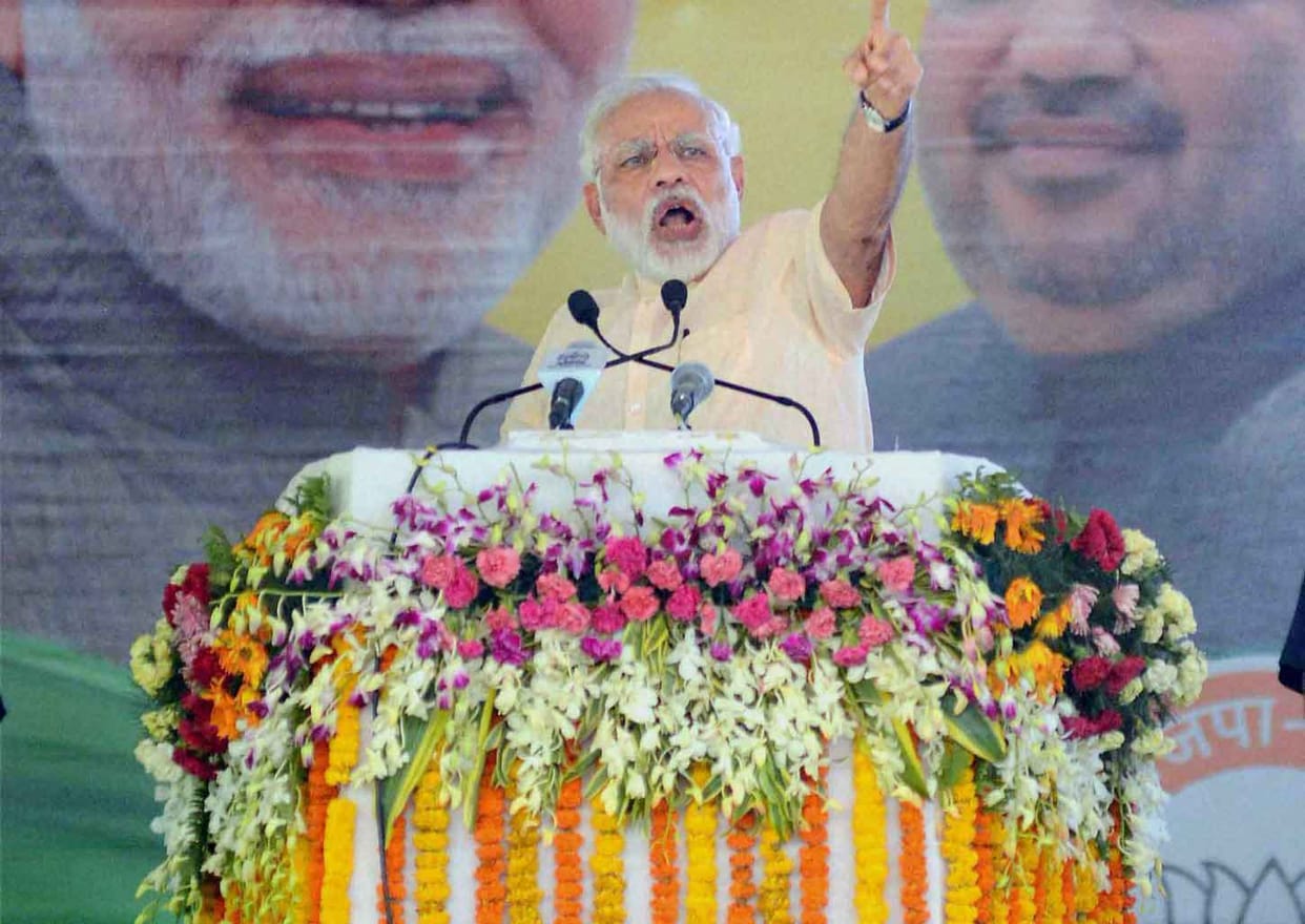 Development will gain momentum only when seeds of communalism: PM Modi
