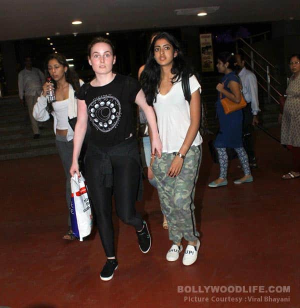 Navya Naveli Nanda is finally back home