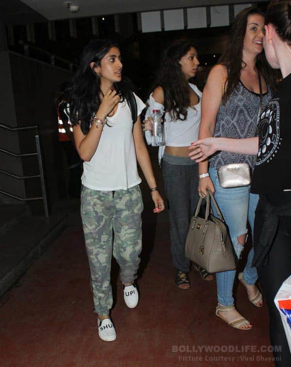 Navya Naveli Nanda is finally back home
