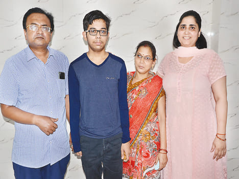 Disabled Nilesh OBC All India topper