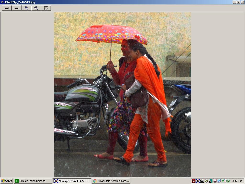 Rain-affected life in Nainital