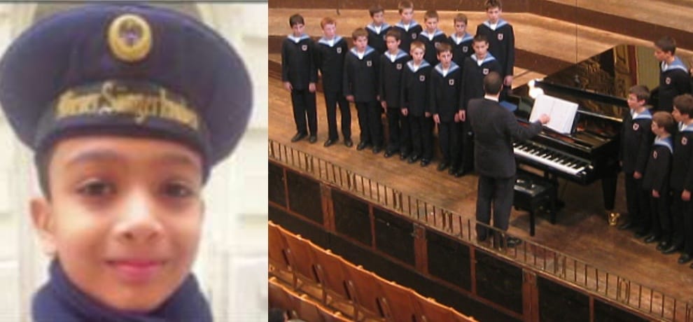 10  year old rishan joins Vienna Boys' Choir by his dedication