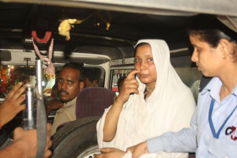 sadhvi slapet police spector