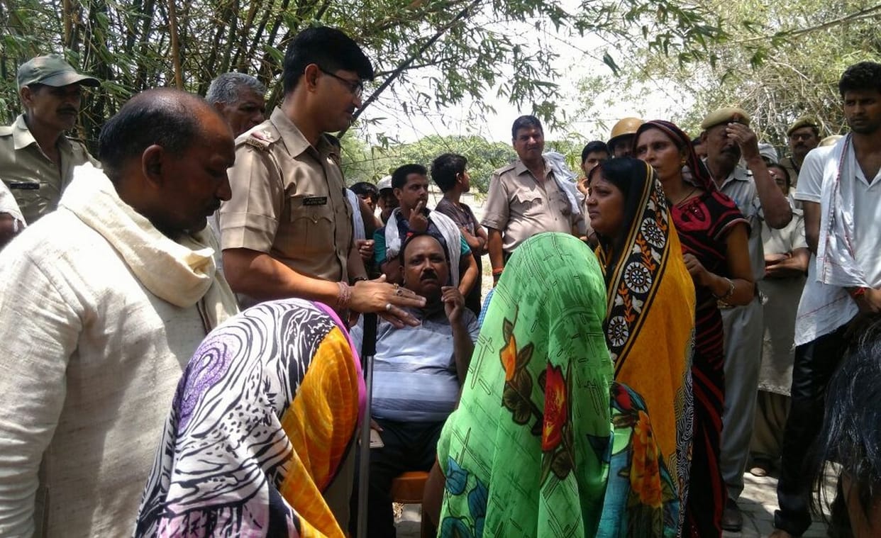 illegal occupation removed from the  Jmurkha village 
