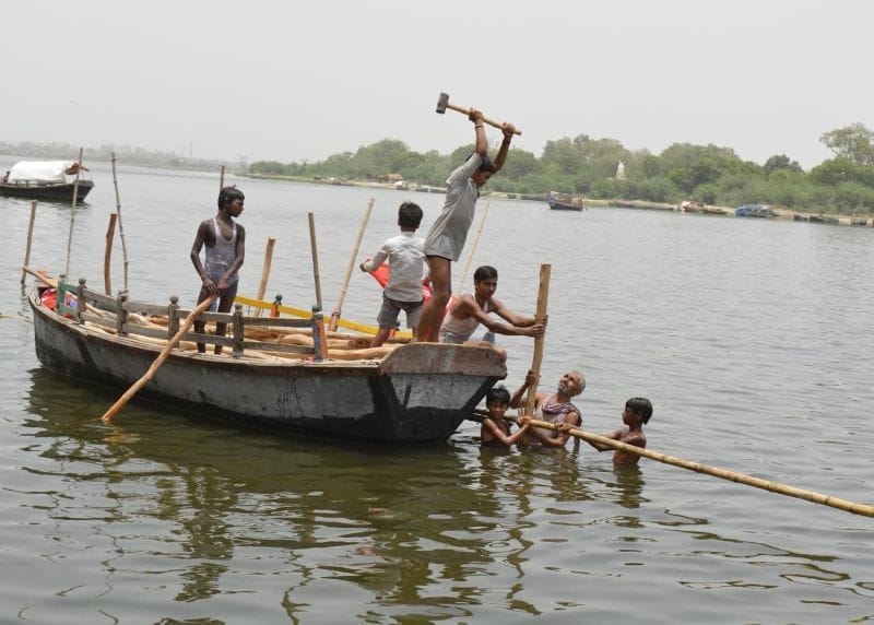 ganga dashahra celibration in mathura