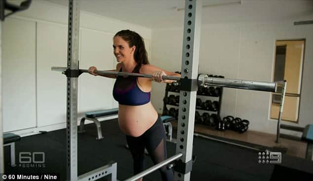 fitness blogger exercise with their children