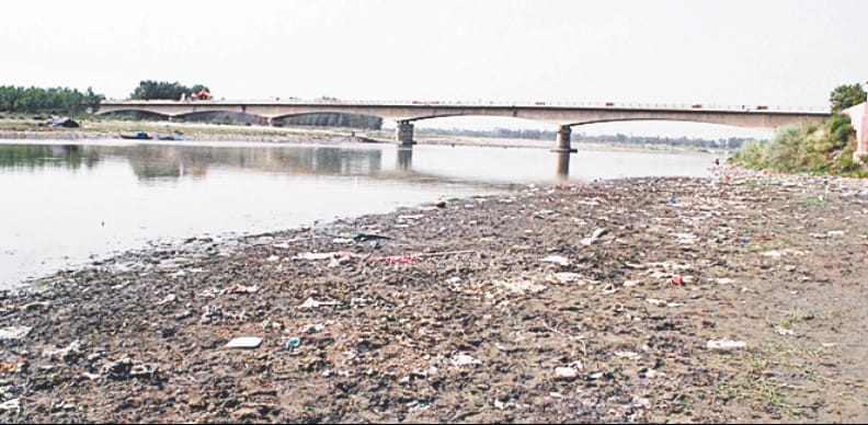 not water in yamuna