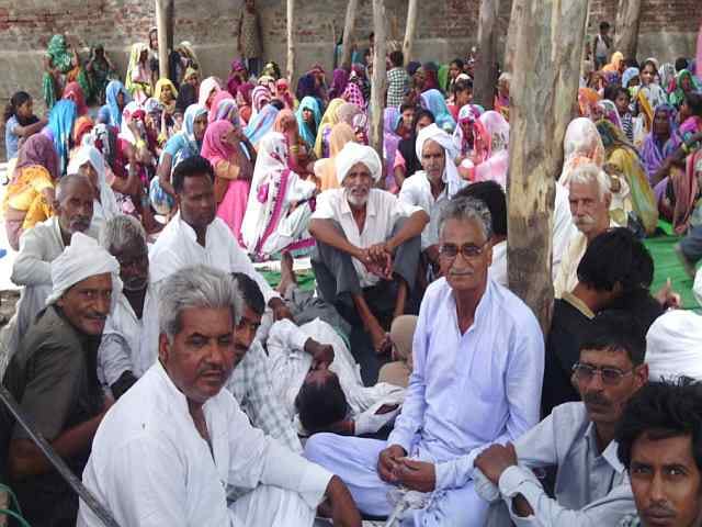 agitation of farmers