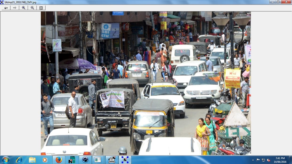 Auto subleting in solan city, police take chalan