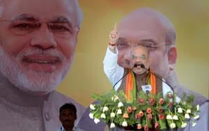 Each party's agenda of working to stop Modi : Shah