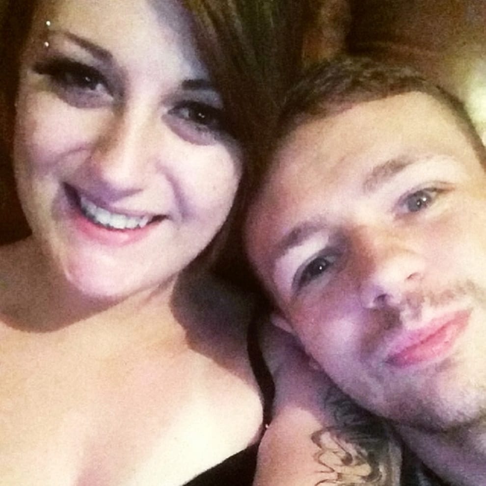 a woman took selfie with dead man