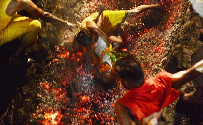 Father Drops 6 Year Old Son On Red Hot Coal During Ritual at jalandhar