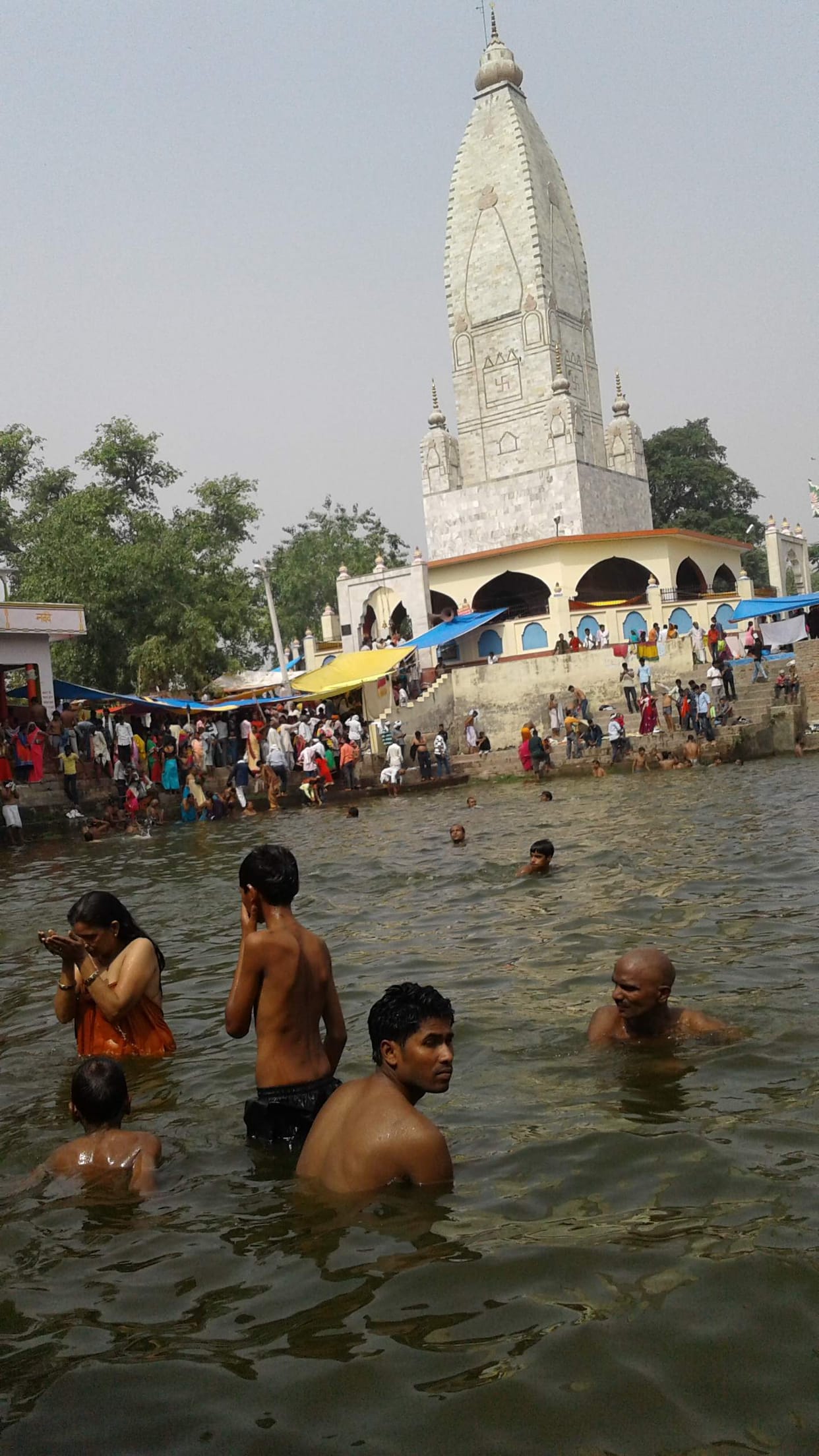 Ganga Dussehra imposed dip